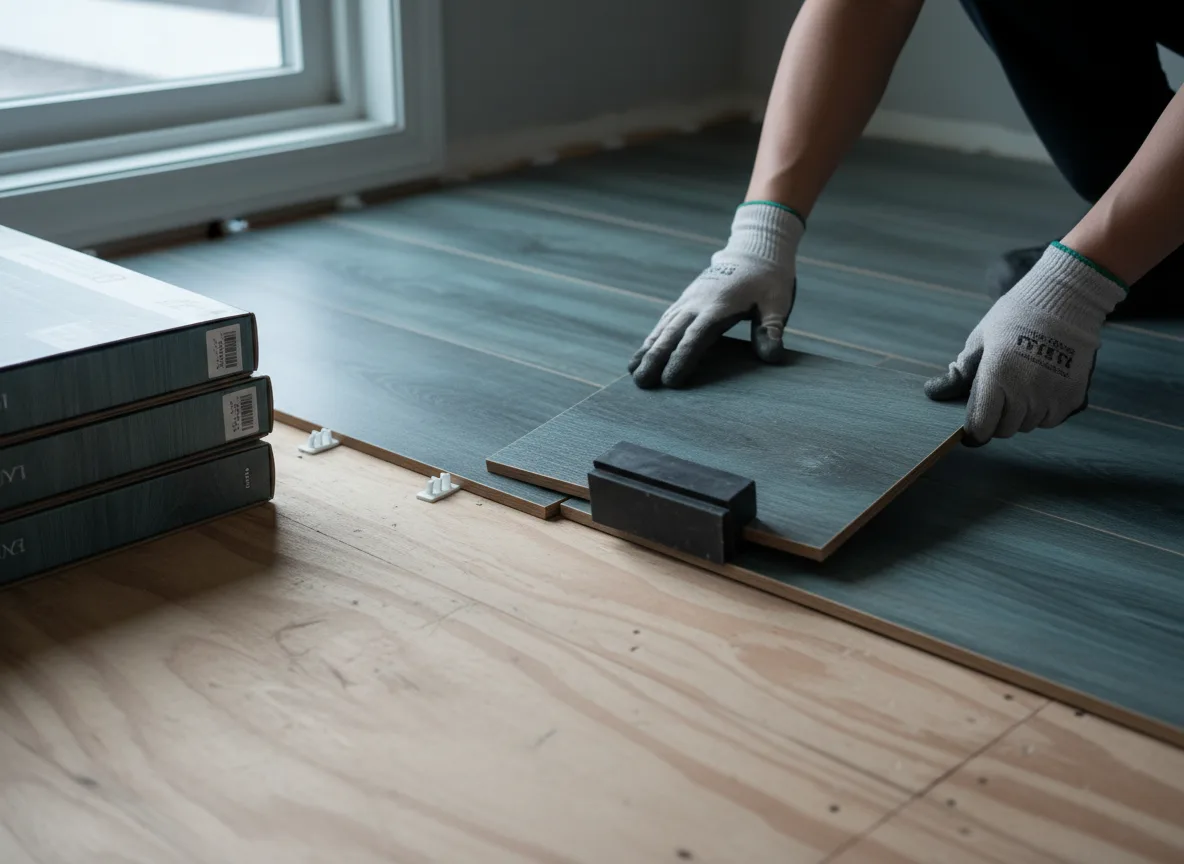 Luxury Vinyl Plank Installation company in Leeds, ND